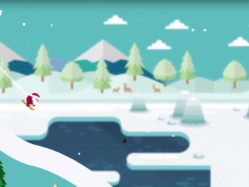 Avalanche - Santa Ski Xmas