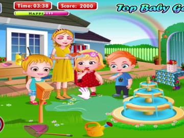 Baby Hazel Spring Time