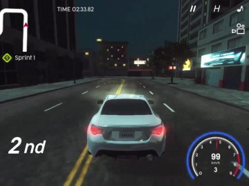 Burnout Night Racing