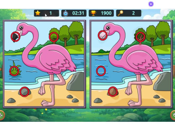 Spot Differences Bird Adventure