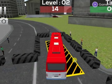 Vegas City Highway Bus Parking Simulator